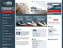 Tablet Screenshot of nba-brosses.com